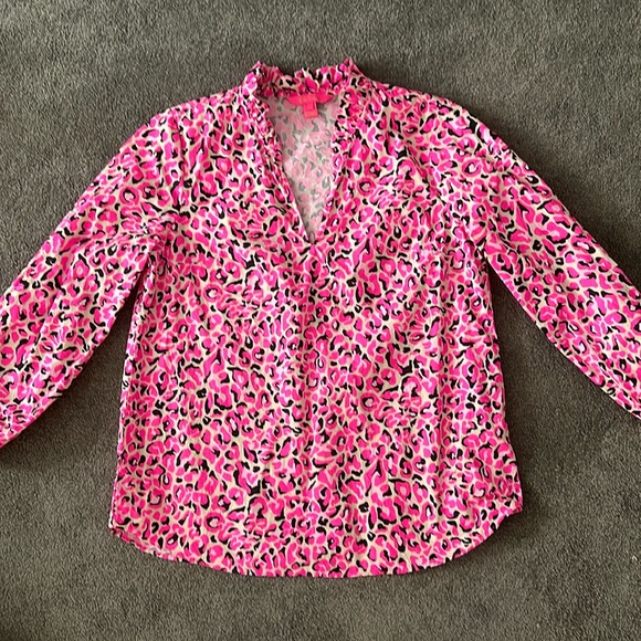 Lilly Pulitzer Sherida top size S - Picture 1 of 7
